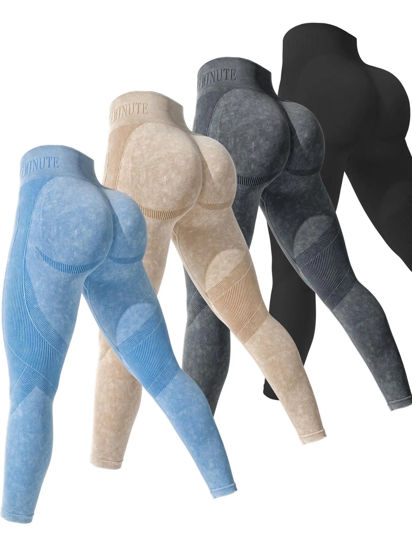 FlexFit High-Waist Sport Leggings multi color set x3, x4, x6, x8, 10, for yoga and workout
