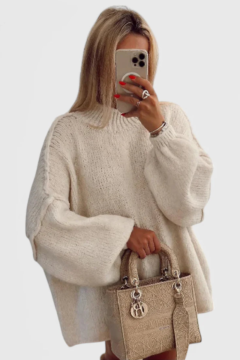 Essence Cozy Oversize Turtleneck Sweater