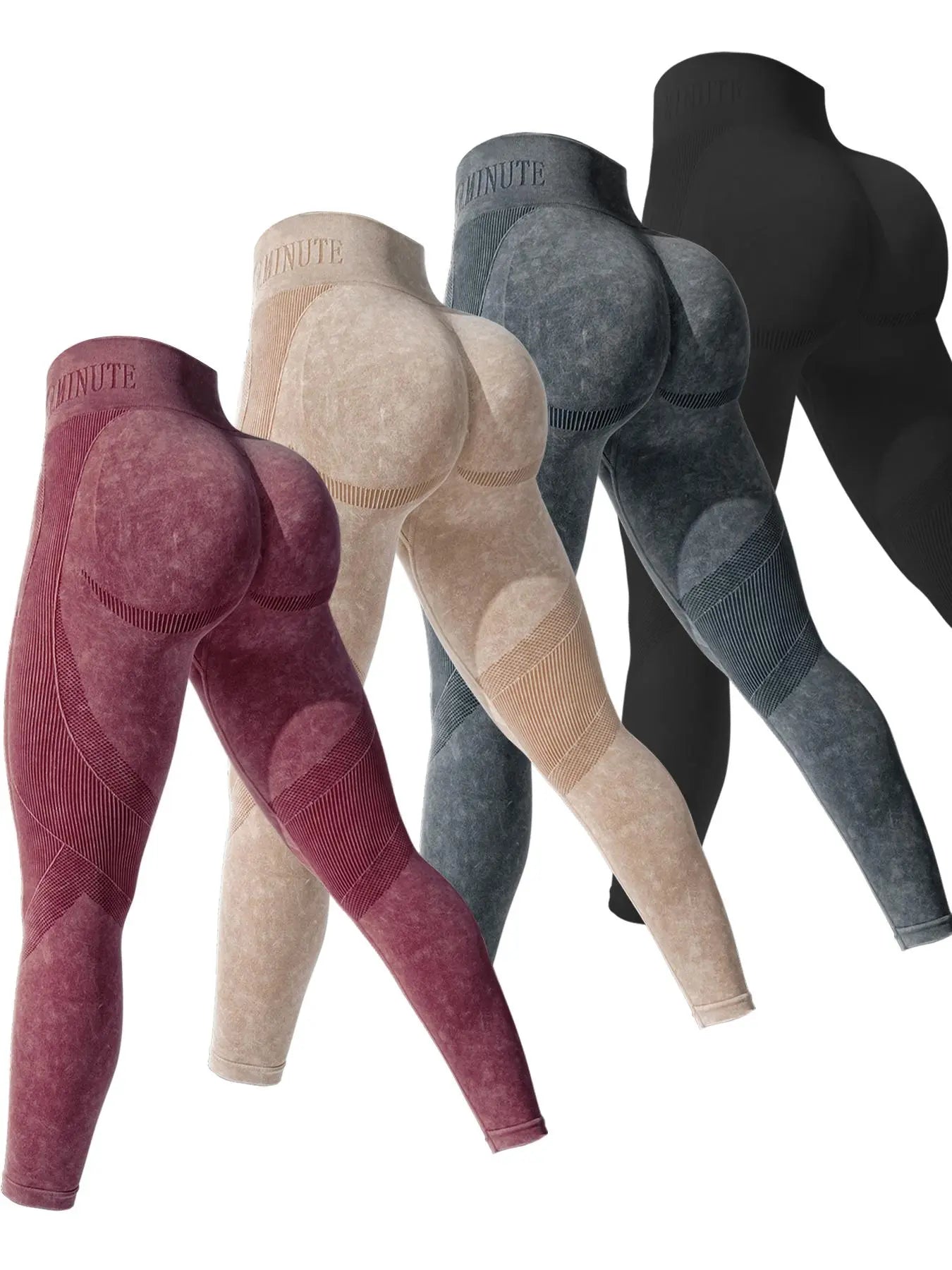 FlexFit High-Waist Sport Leggings multi color set x3, x4, x6, x8, 10, for yoga and workout
