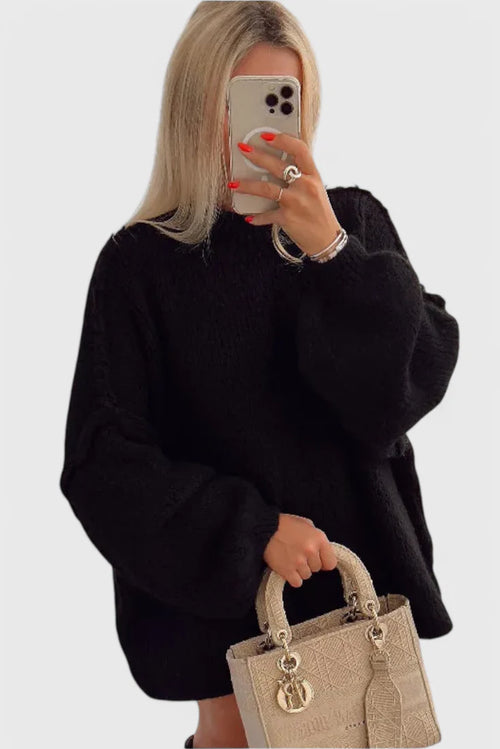 Essence Cozy Oversize Turtleneck Sweater
